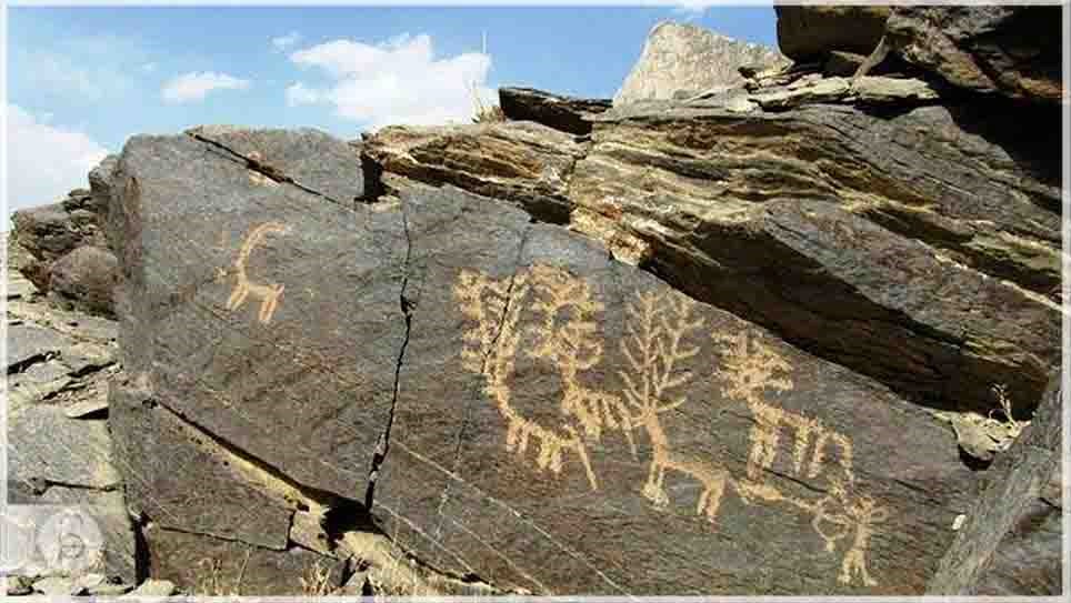 سنگ نوشته های روستای غرقاب شهرستان گلپایگان